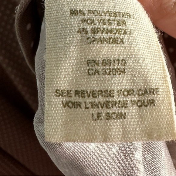 Free People Tan Mini Dress with Dots - Picture 8 of 9